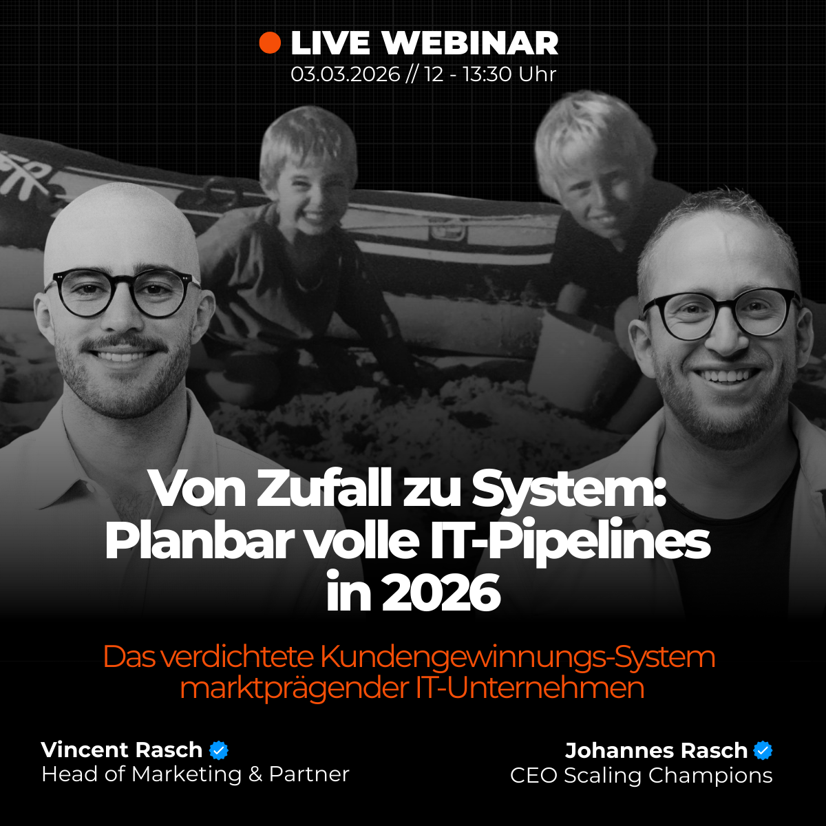 Webinar Kundengewinnungs-System IT-Unternehmen