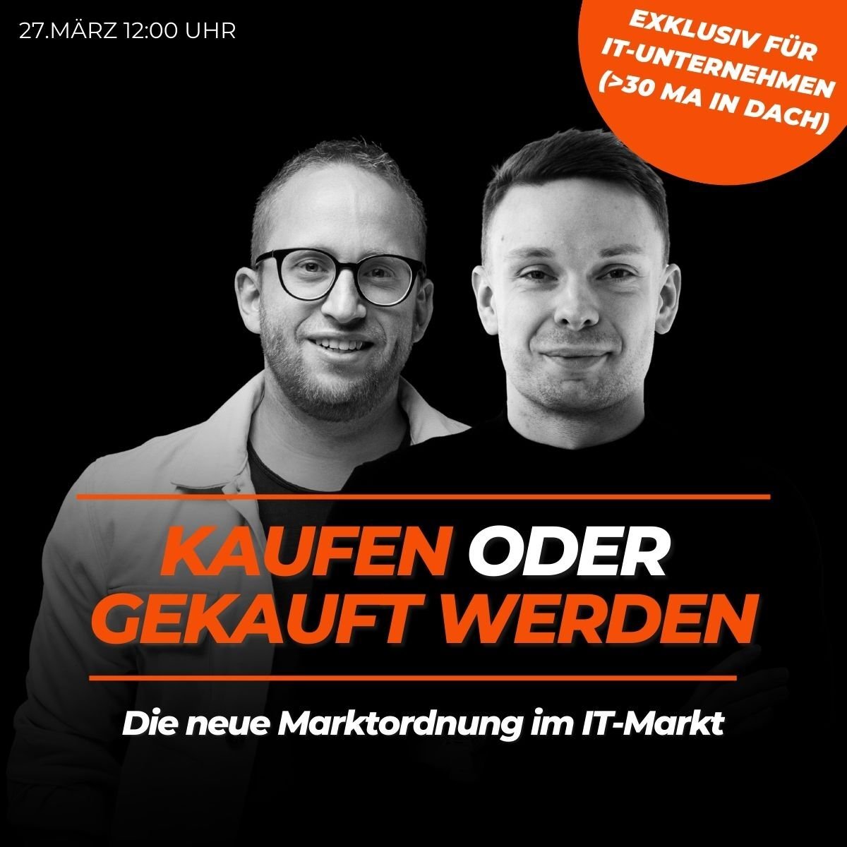 Live-Masterclass für IT-Unternehmer