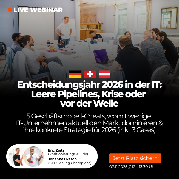 Leere Pipelines, Krise oder vor der Welle im IT-Markt