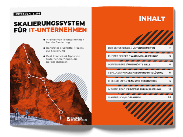 Leitfaden für die Skalierung von IT-Unternehmen Leitfaden für die Skalierung von IT-Unternehmen